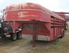 1986 Bull mobile 22 livestock trailer 7 W Tandem 7,000 lb axles Air brakes Unknown working condition...