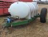 Nurse tank trailer 1,400 gallon tank Hydraulic pump Set up for pull behind or pull between Bull Dog ...