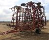 Krause 566 60 field cultivator S tine shanks Sweeps Three bar harrow 9 5L 15 tires Several cylinders...