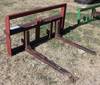Front loader forks Adjust width Quick tach Used with item E8421 Shipping quotes available S L Corn...