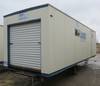 Thumbnail T_F4248C.JPG of 2005 Comb 26 single axle office trailer , 8W exterior , 7H ceiling , 79 quot L x 7 5W front office ,...