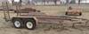Thumbnail T_F4282C.JPG of 1981 13 tandem axle trailer , 75 quot W , 5 5L x 18 quot W ramps , Pintle hitch , Safety break away ...