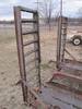 Thumbnail T_F4282N.JPG of 1981 13 tandem axle trailer , 75 quot W , 5 5L x 18 quot W ramps , Pintle hitch , Safety break away ...