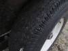 Thumbnail T_F4283J.JPG of 1977 13 tandem axle trailer , 75 quot W , 52 quot L x 18 quot W ramps , Pintle hitch , Safety break ...