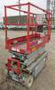 Thumbnail T_F4288B.JPG of Skyjack SJ111 3219 scissor lift , 64 quot L x 28 quot W platform , 19 max platform height , 24V , 39...
