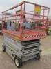 Thumbnail T_F4289D.JPG of 1995 Skyjack SJ4626 scissor lift , 88 quot L x 44 quot W platform , 26 max platform height , 24V , 4...