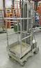 Genie PLC 24DC single man lift 24 max height 300 lb max capacity 12V electrical system Approx 2 x 2 ...