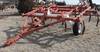 Krause 1071 chisel 14 cut 14 offset shanks Two tine rows Pin hitch High clearance 9 5L 15SL tires Se...