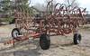 Crust Buster spring tooth harrow 24 cut Two row spike bar harrow Pin hitch Manual fold Hydraulic lif...