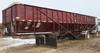 2002 Trinity spread axle self unloading trailer 42 L 41 W belt Poly bed liner Stainless steel fender...