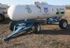 1,000 gallon anhydrous ammonia tank on running gear Center fill Pin hitch 12 5 15 tires Has passed i...