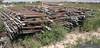 Approx 50 1989 Vandenberg Mfg stanchion fence sections Five hole 10 sections Shipping quotes availab...