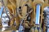 Thumbnail T_C3340ZS.JPG of 1976 Caterpillar D9H dozer , 4,135 hours on meter , Caterpillar D353 24 2L six cylinder turbo diesel...