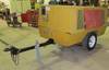 Sullair portable air compressor Model 185DP0 JD 1,214 hours on meter John Deere 4039DF four cylinder...