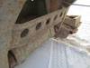 Thumbnail T_F5909K.JPG of 1996 Dynaweld lowboy trailer , 49L x 102 quot W wood deck , 55 quot stinger axle , 23well , Honda GX...