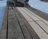 Thumbnail T_F5909M.JPG of 1996 Dynaweld lowboy trailer , 49L x 102 quot W wood deck , 55 quot stinger axle , 23well , Honda GX...