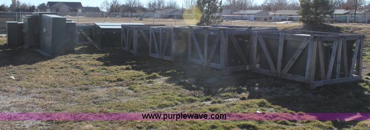 image for item AA9165 Assorted unused outdoor distribution switch gear and transformers