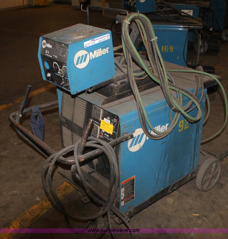 image for item AA9178 Miller CP302 wire feed welder