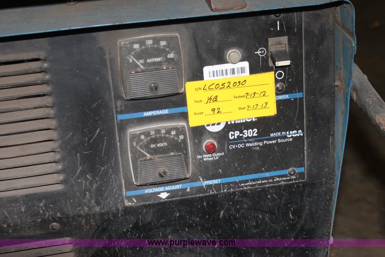 image for item AA9178 Miller CP302 wire feed welder