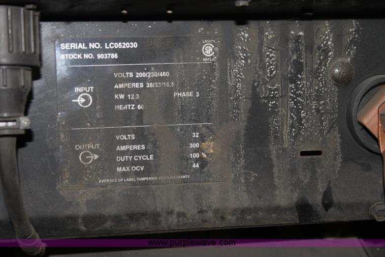 image for item AA9178 Miller CP302 wire feed welder