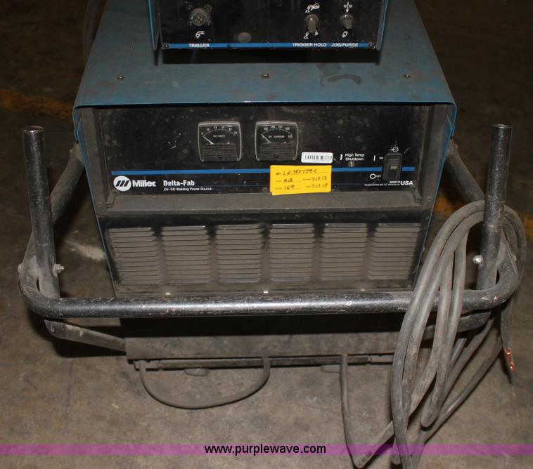 image for item AA9179 Miller Delta-Fab wire feed welder