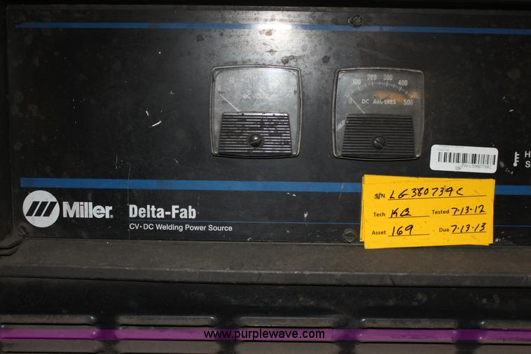 image for item AA9179 Miller Delta-Fab wire feed welder