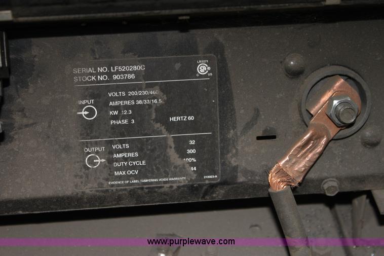 image for item AA9180 Miller CP302 wire feed welder