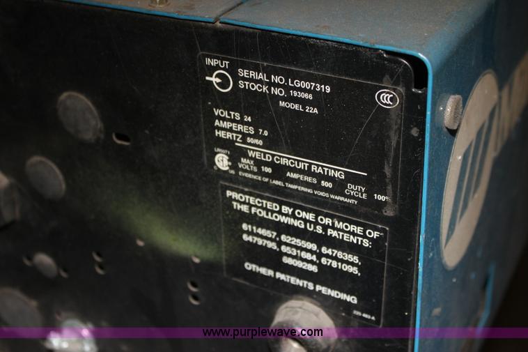 image for item AA9180 Miller CP302 wire feed welder