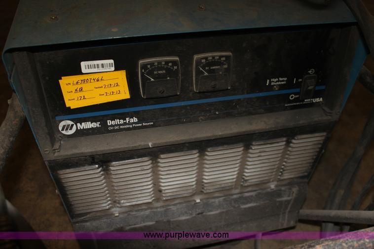 image for item AA9181 Miller Delta-Fab wire feed welder