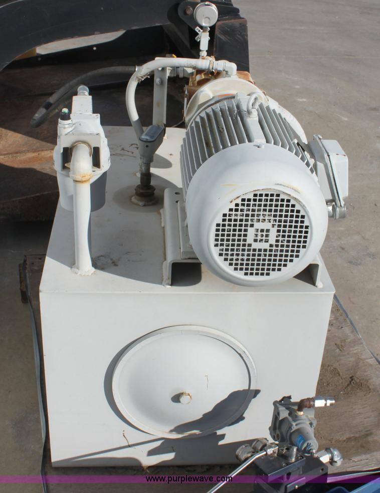 image for item AA9186 Parker Denison 10 HP electric hydraulic power unit