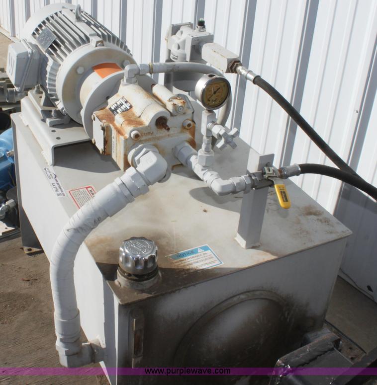 image for item AA9186 Parker Denison 10 HP electric hydraulic power unit