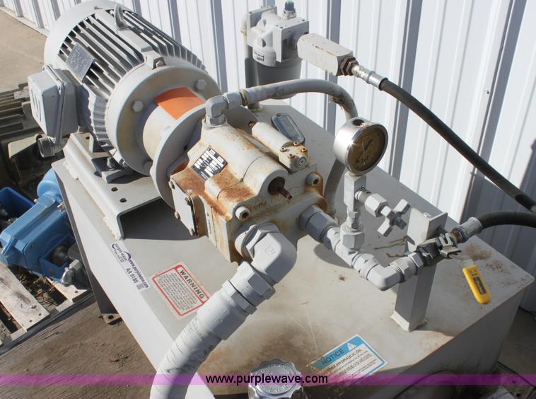 image for item AA9186 Parker Denison 10 HP electric hydraulic power unit