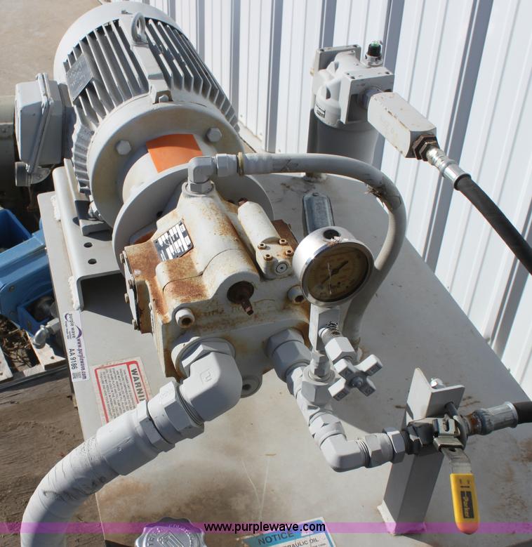 image for item AA9186 Parker Denison 10 HP electric hydraulic power unit