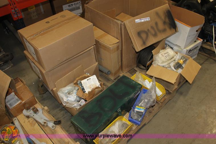 image for item AA9241 (4) pallets of assorted equipment