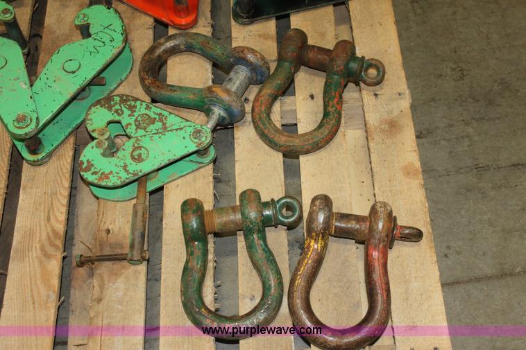 image for item AA9243 Assorted clamps and clevises