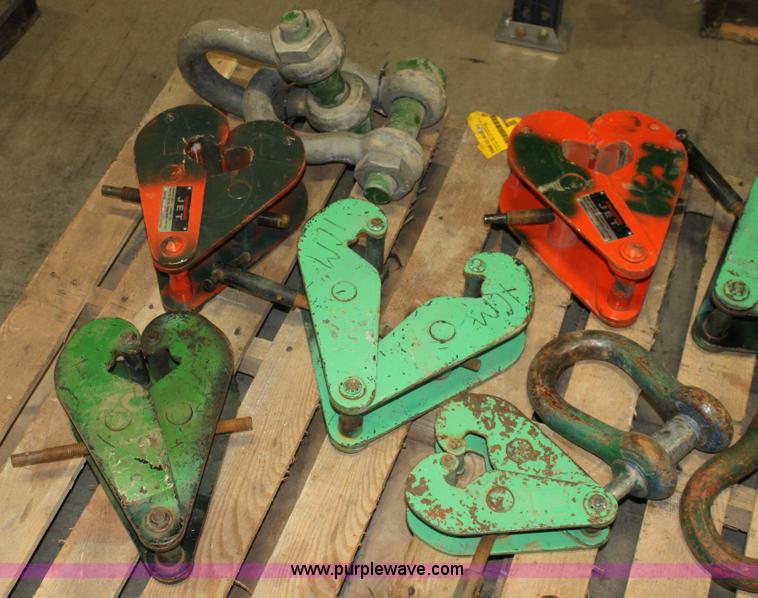 image for item AA9243 Assorted clamps and clevises