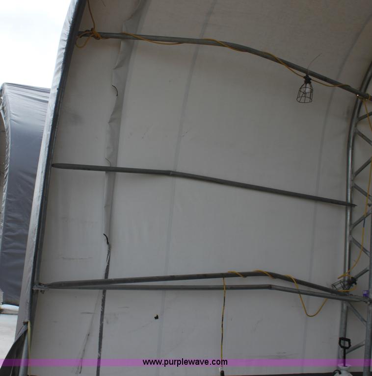 image for item E8385 Shelter logic tent building