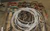 Assorted cable and chokers 40 ton clevis 4 20 ton clevises 10 ton clevis Shipping quotes available ...