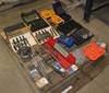 Assorted sets of drill bits Sizes range from 1/4 to 1 Wood, metal, concrete Assorted chuck keys And ...