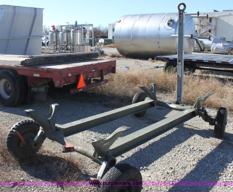 image for item V9463 Four wheel trailer running gear