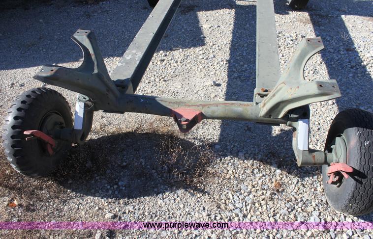 image for item V9463 Four wheel trailer running gear