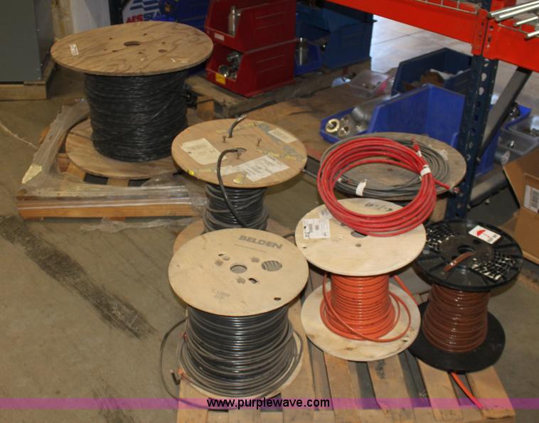 image for item V9470 (2) pallets of assorted wire