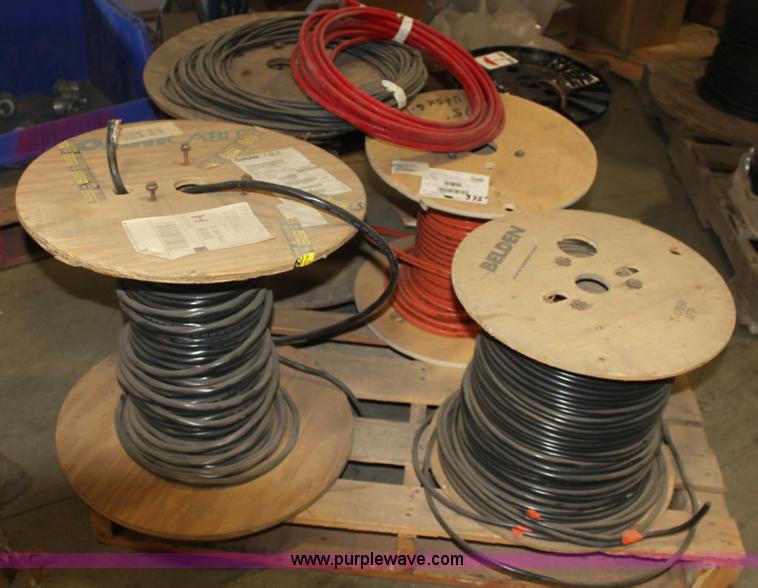 image for item V9470 (2) pallets of assorted wire
