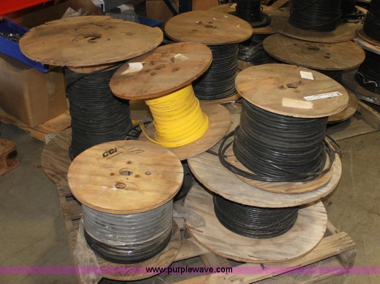 image for item V9471 (2) Pallets of assorted wire