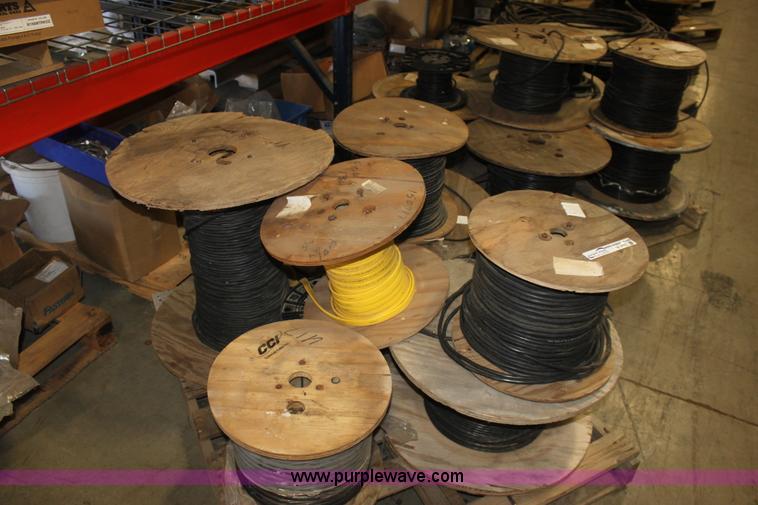 image for item V9471 (2) Pallets of assorted wire
