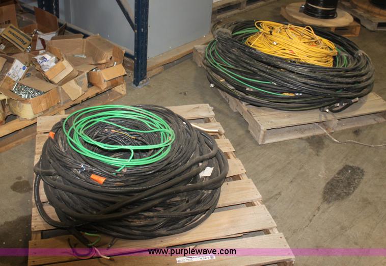 image for item V9473 (2) pallets of assorted wire