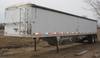1993 Timpte double hopper grain trailer 42 L x 96 W 66 H sides Tarp Spring suspension Air brakes Alu...