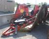 2000 Schulte XH1500 batwing rotary mower 15 W Hydraulic fold and lift 540 PTO Pintle hitch Cylinders...
