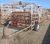 Wilson Corral portable wheel corral Pin hitch Serial 0187 Shipping quotes available Beachner Brothe...