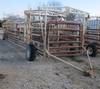 Wilson Corral portable wheel corral Pin hitch Serial 0261 Shipping quotes available Beachner Brothe...
